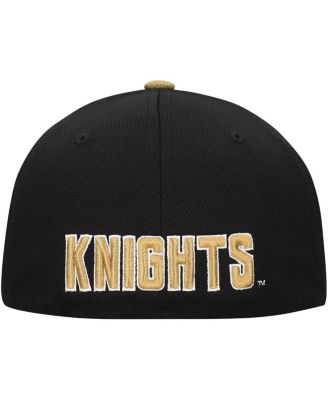 Men's Black/Gold UCF Knights Reflex 2-Tone Flex Hat