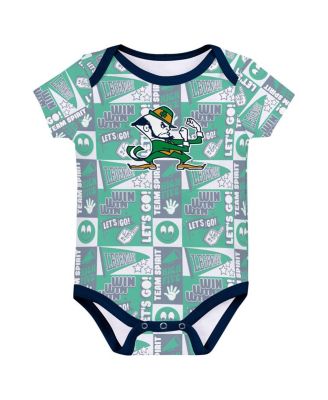 Baby Boys and Girls 3-Pack Notre Dame Fighting Irish Sunday Comics Bodysuit