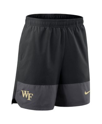 Men's Black Wake Forest Demon Deacons 2025 Sideline Performance Shorts