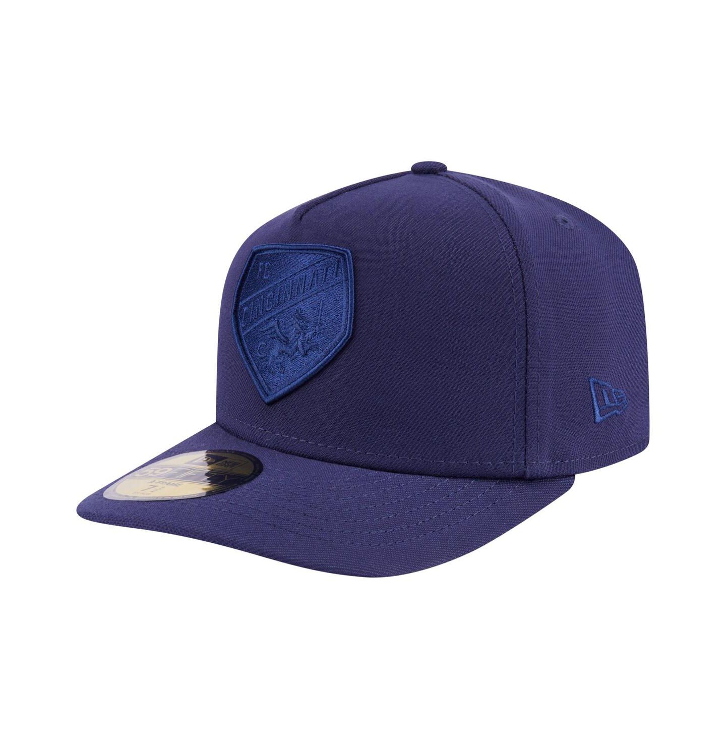 Мужские головные уборы New Era Navy FC Cincinnati Color Pack A-Frame 59FIFTY Fitted Hat — фото 1