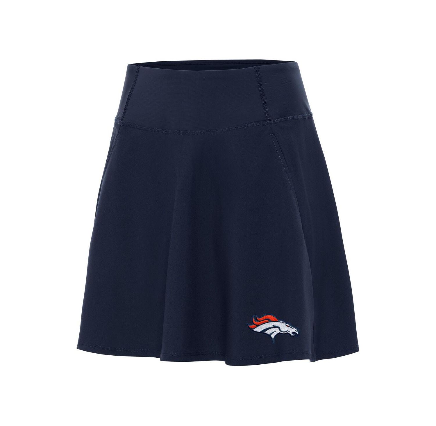 Women's Navy Denver Broncos Chip Skort