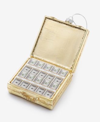 Eclectic Charm Glass Money Case Ornament, Macy's Exclusive