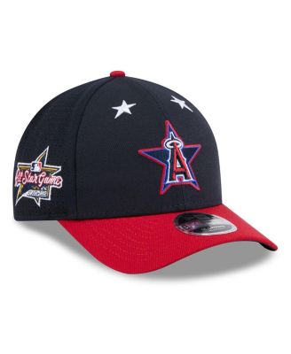 New Era - Men's Navy/Red Los Angeles Angels 2025 MLB All-Star Game Workout 9FORTY M-Crown Adjustable Hat