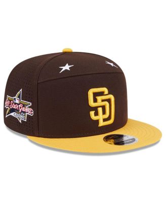New Era - Men's Brown/Gold San Diego Padres 2025 MLB All-Star Game Side Patch 9FIFTY Snapback Hat