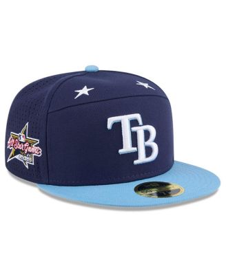 New Era - Men's Navy/Light Blue Tampa Bay Rays 2025 MLB All-Star Game Side Patch 59FIFTY Fitted Hat