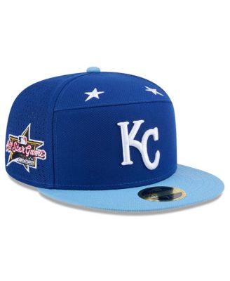 New Era - Men's Royal/Light Blue Kansas City Royals 2025 MLB All-Star Game Side Patch 59FIFTY Fitted Hat