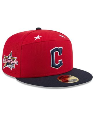 New Era - Men's Red/Navy Cleveland Guardians 2025 MLB All-Star Game Side Patch 59FIFTY Fitted Hat