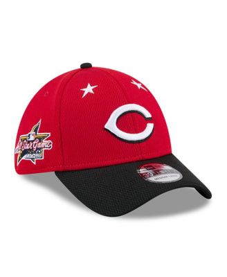 New Era - Men's Red/Black Cincinnati Reds 2025 MLB All-Star Game 39THIRTY Flex Hat