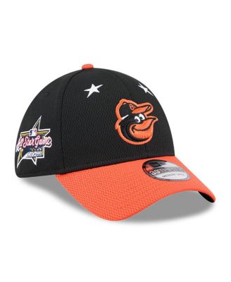 New Era - Men's Black/Orange Baltimore Orioles 2025 MLB All-Star Game 39THIRTY Flex Hat