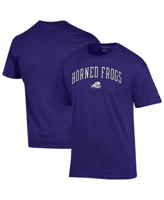 Champion - Men's&nbsp;Purple TCU Horned Frogs Arch Over Logo T-Shirt