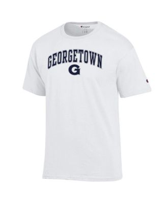 Men's&nbsp;White Georgetown Hoyas Arched Logo T-Shirt