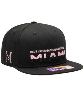 Fan Ink - Men's and Women's Black Inter Miami CF Loyalty Snapback Hat