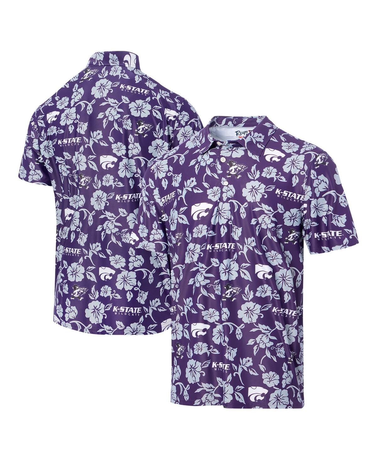 Men's Purple Kansas State Wildcats Performance Polo Shirt - Purple