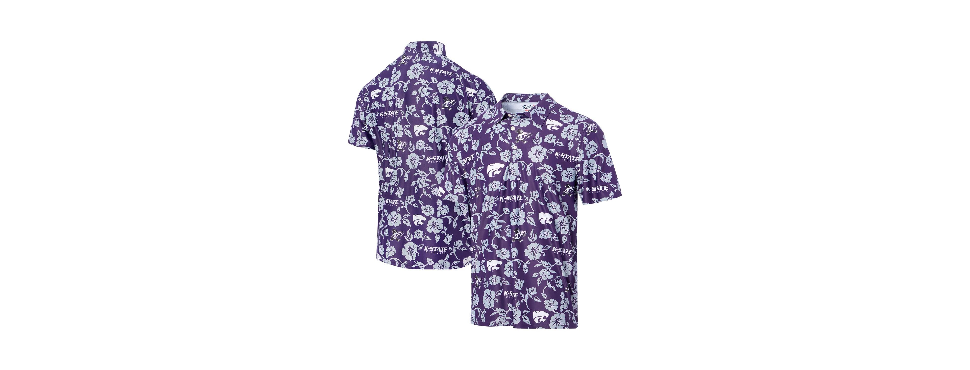 Reyn Spooner Men's Purple Kansas State Wildcats Performance Polo Shirt