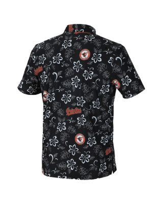 Men's Black Baltimore Orioles Cooperstown Collection Performance Polo Shirt