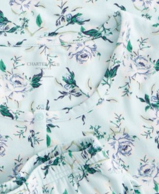 Women's 2-Pc. Printed Long-Sleeve Packaged Pajamas Set, Created for Macy's