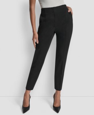 DKNY - Women's Hollywood Slim-Leg Ponte Knit Pants