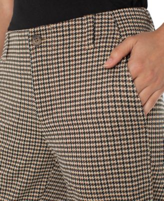 Women's Mid-Rise Jacquard Utility Pants