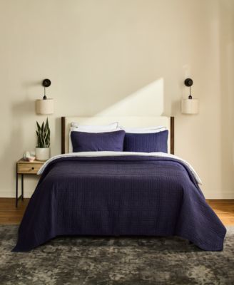 Logo Cotton 3-Pc. Quilt Set, Full/Queen
