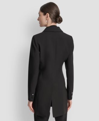 Women's Single-Button Long-Sleeve Blazer