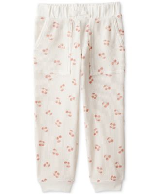 Toddler Girls Cherry Fruit-Print Long-Sleeve Top & Pants, 2 Piece Set