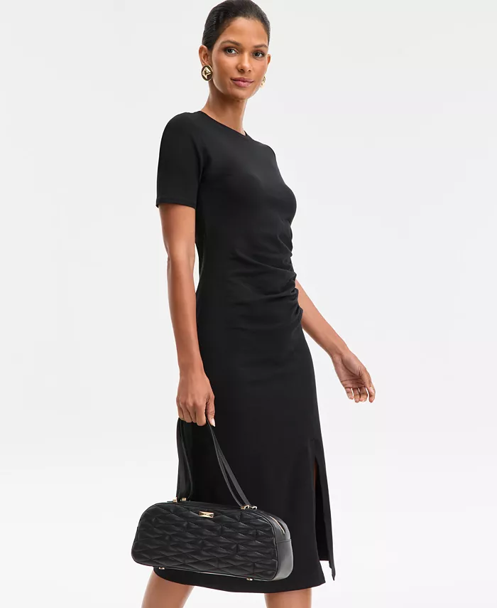Women's Side-Ruched Dress - thumbnail 3