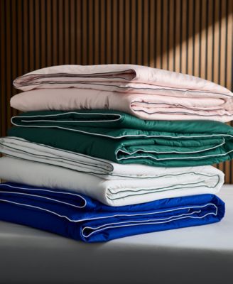 Lacoste Tiebreak Cotton 3-Pc. Duvet Cover Set, Full/Queen