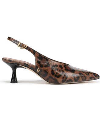 Women's Fawn High-Vamp Pointed Toe Pumps