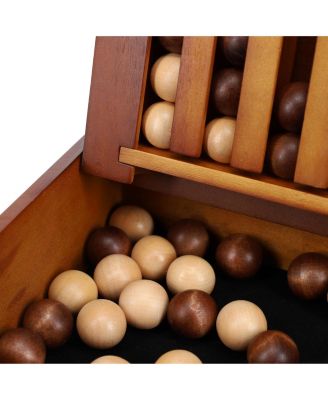 Wood Captain's Mistress Game (4 balls in a row) 11.38 inches