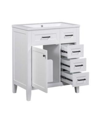 30" Bathroom Vanity with Sink & Drawers