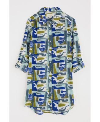 Women's Wren Button Up Flutter Shirt