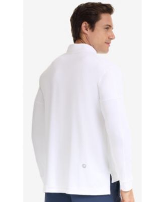 Men's UPF 50+ Sun Protective Mock Zip Top