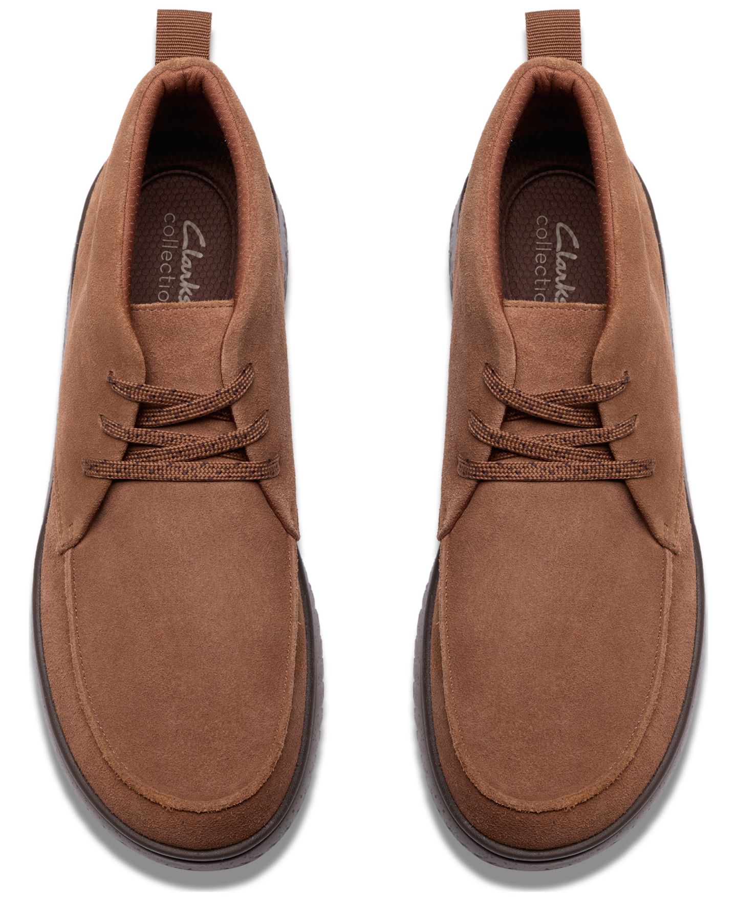 Мужские ботинки Clarks Collection Relax Lite Moc, цвет: Замшевый — фото 5