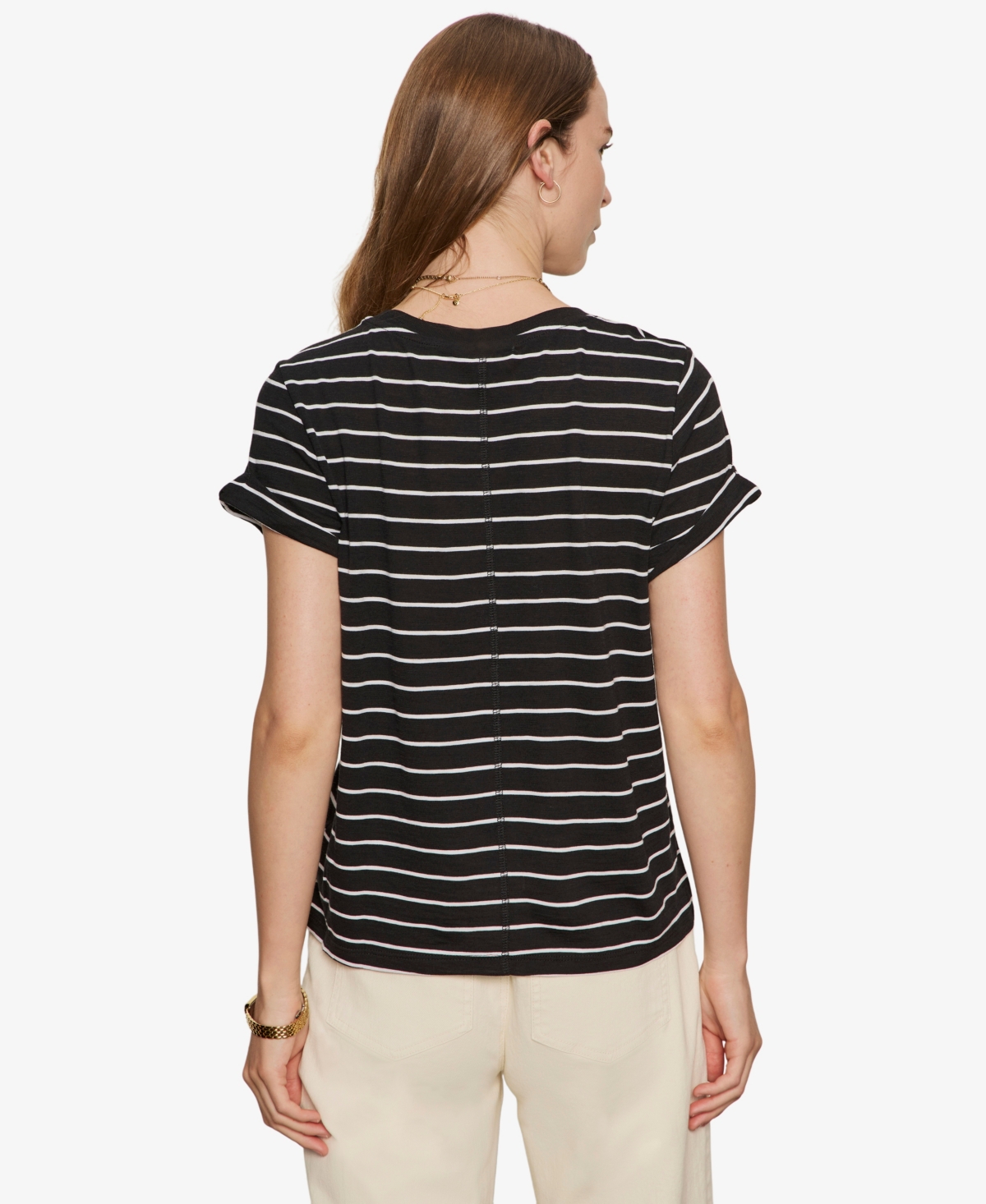 Sanctuary Women's Perfect Crewneck Cotton Short-Sleeve T-Shirt