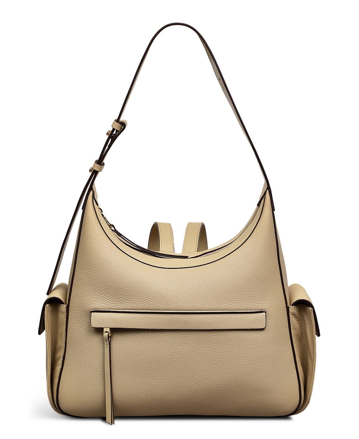 The Fitzrovia Small Zip Top Backpack - Black