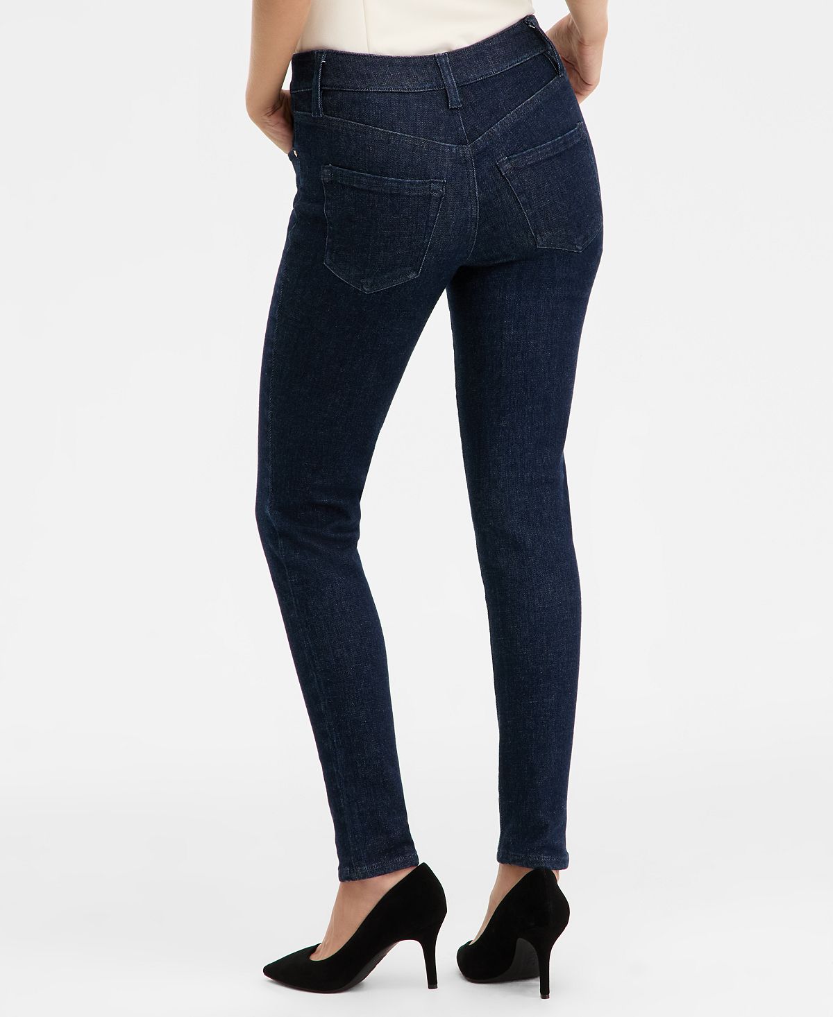 I.N.C. International Concepts Women's Mid-Rise Skinny Jeans, Macy's Exclusive view 4 — MAYCSS fashion products