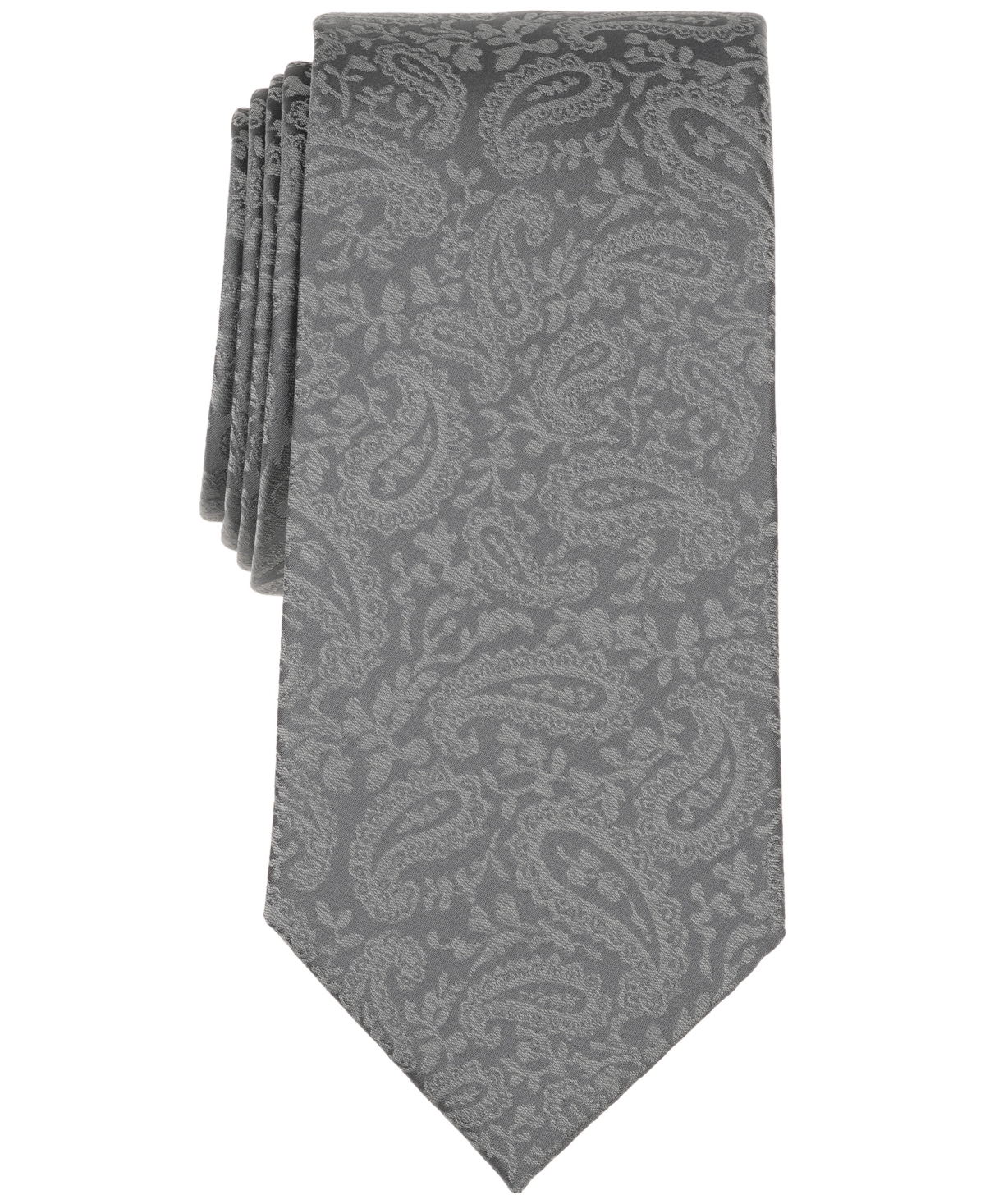 Michael Kors Men's Classic Satin Pine Paisley Tie