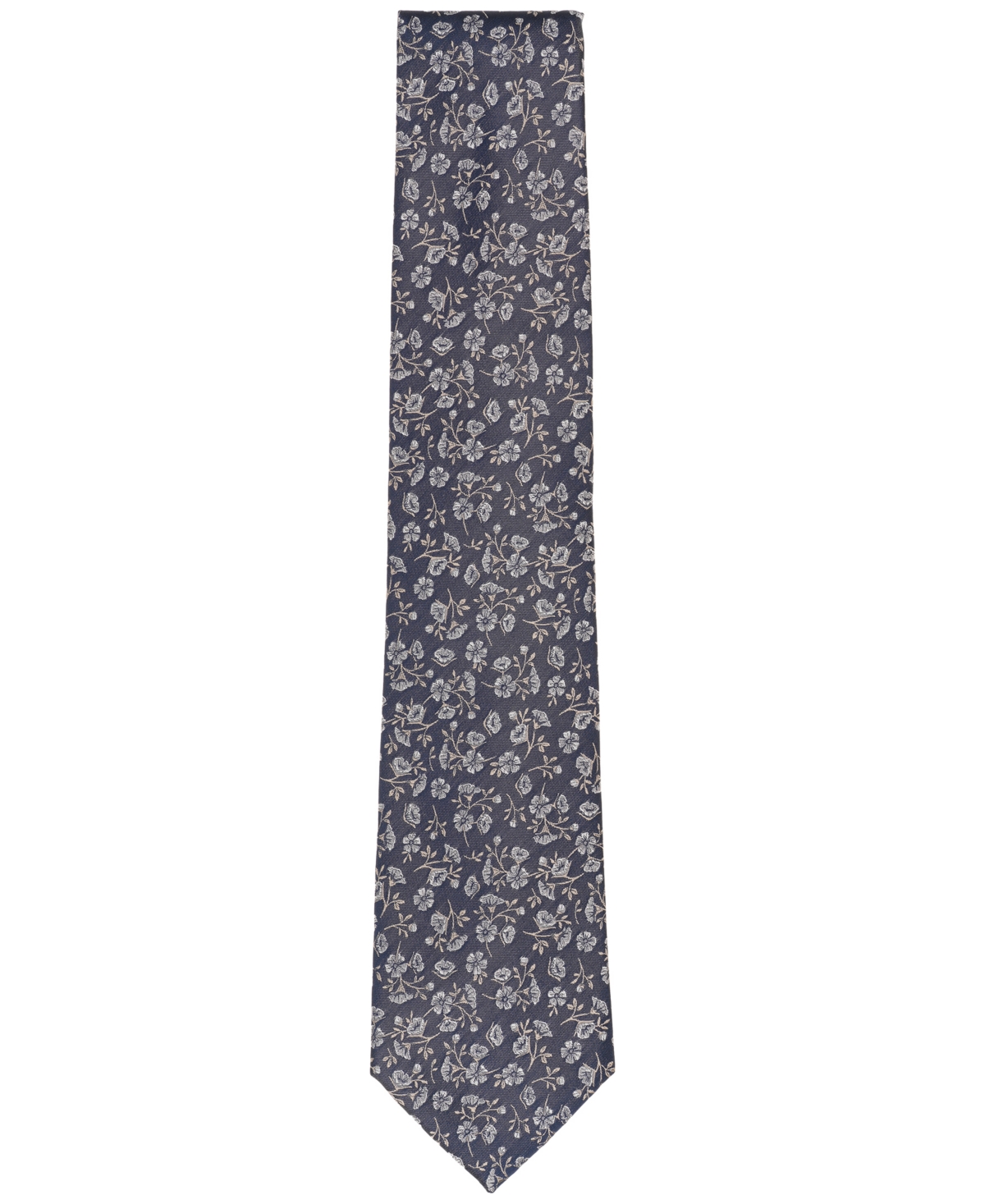 Michael Kors Men's Classic Beale Floral Tie In Black