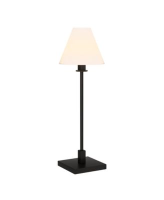 Clement 28" Metal Table Lamp with Fabric Shade