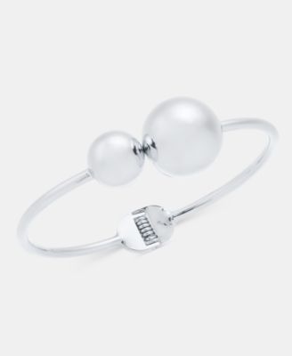 Gold-Tone Beaded Cuff Bracelet, Macy’s Exclusive