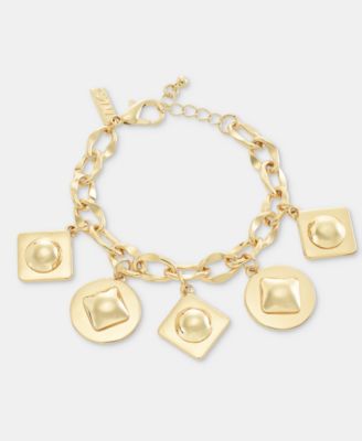 I.N.C. International Concepts - Geometric Charm Bracelet