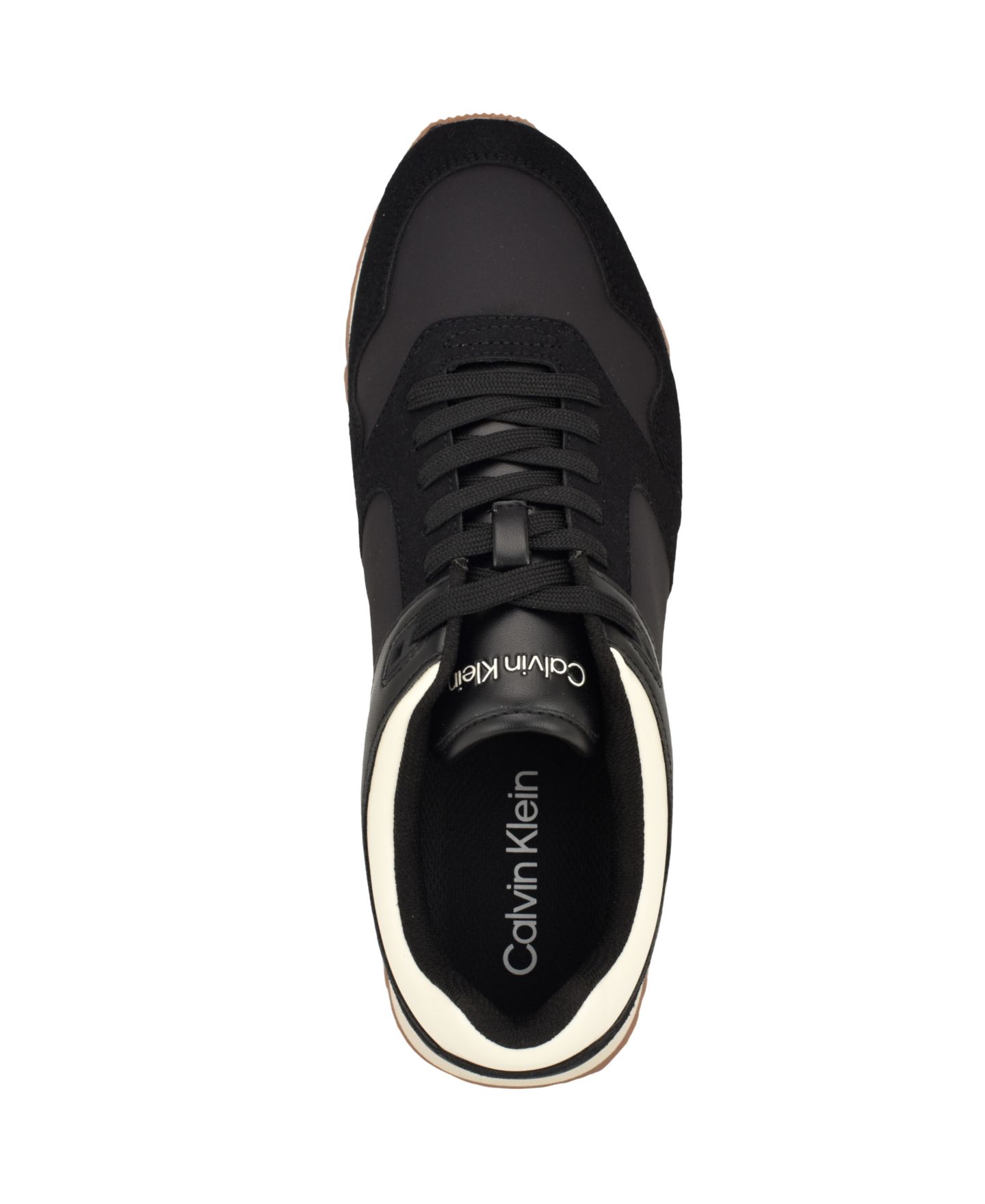 Мужские кроссовки Calvin Klein Antoy Casual Lace-Up, цвет: Чёрный — фото 4