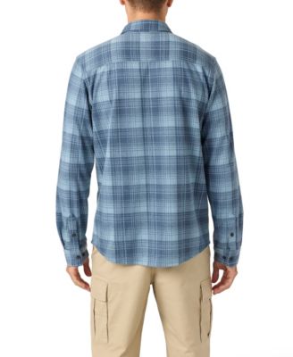 Men's Sutton Knit Plaid Shirt