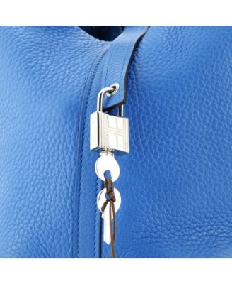 Pre-Owned Hermes PM Picotin Lock Bag Clemence