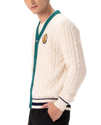 Men's Cable Knit Cardigan