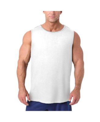 Men's Shrink-Less Lightweight Longer-Length Tank