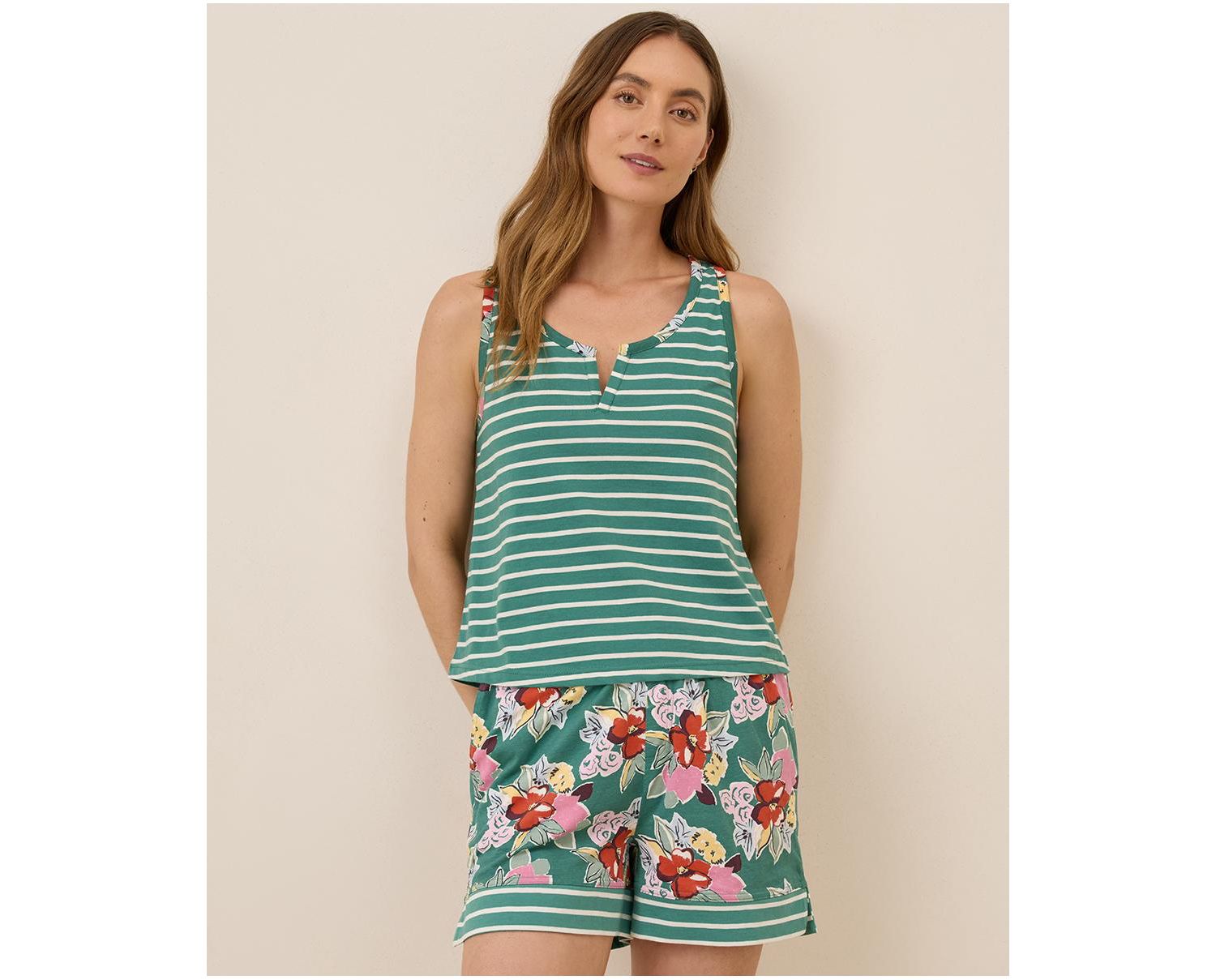 Organic Cotton Staycation Sleep Tank