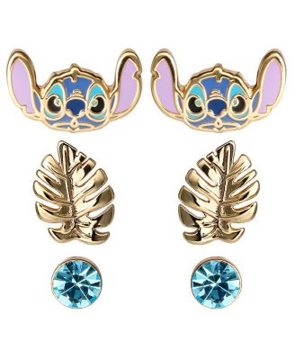 Lilo Stitch 3 Piece Stud Earring Set