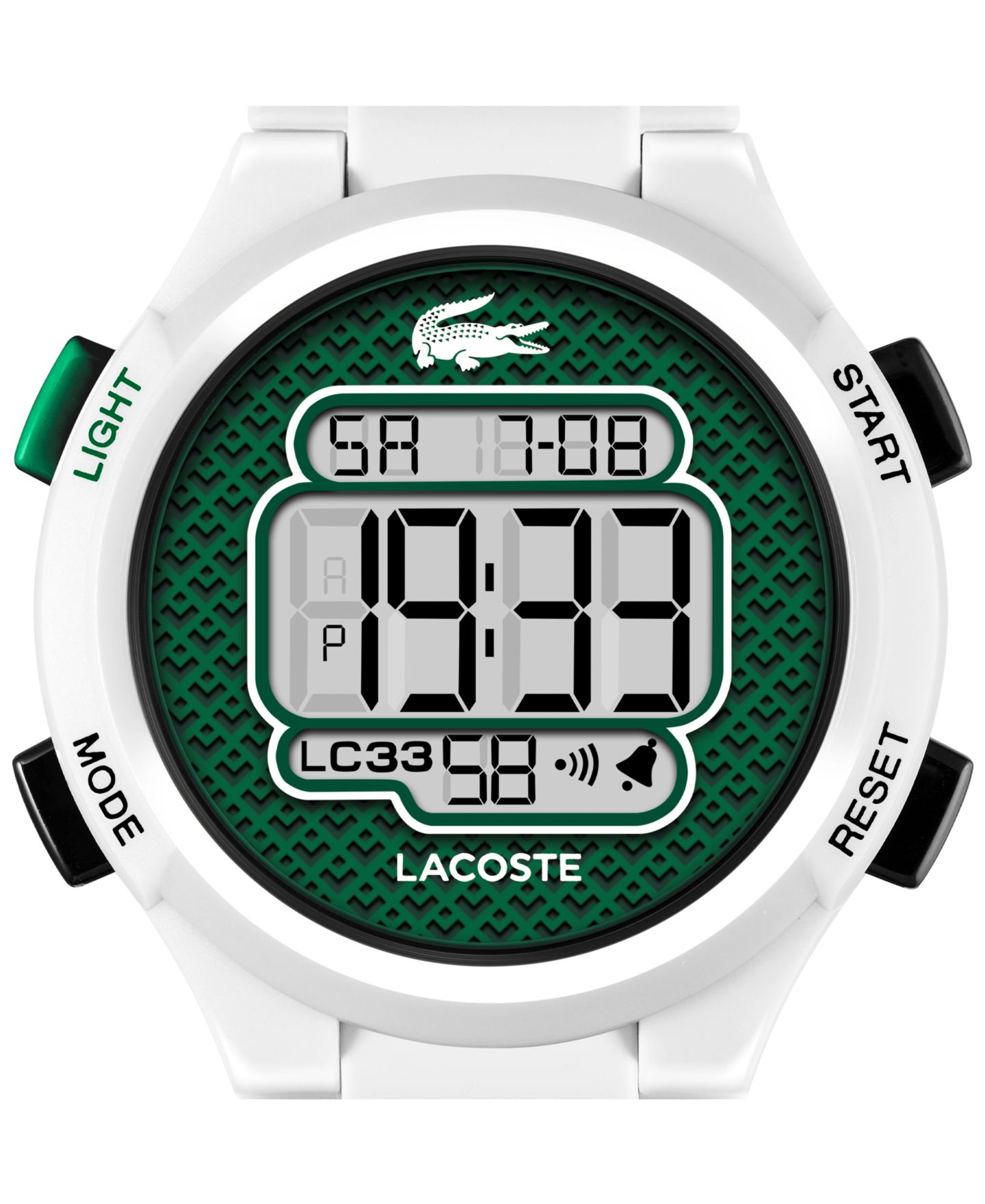 Детские часы Lacoste LC33 на белом силиконовом ремешке, 32.6 мм — фото 6