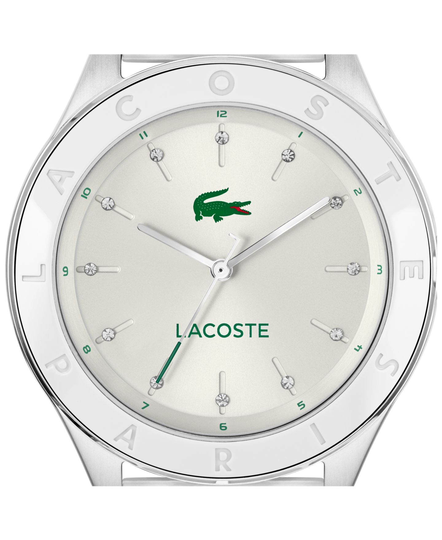 Женские часы Lacoste Billie White Silicone Strap Watch, 36mm — фото 2
